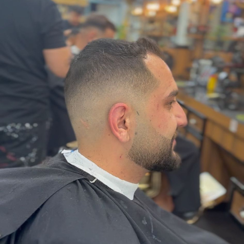 Clean Fade und Bartkontur